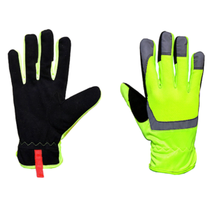 Hi Viz performance mechanic gloves