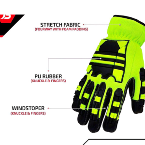 Oil gas & mechanical gloves